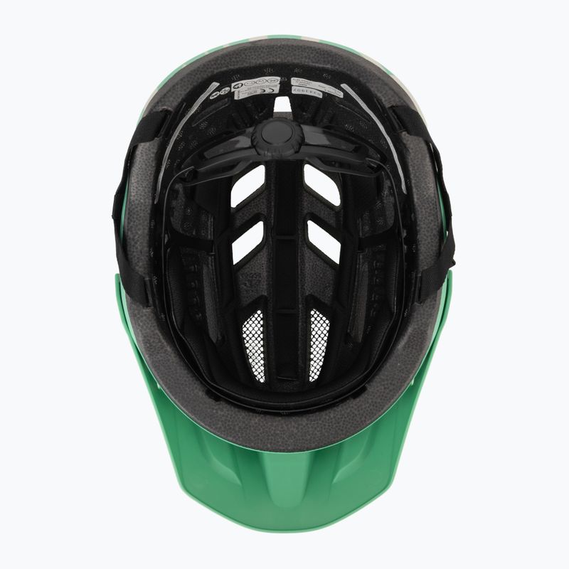 Gyermek kerékpáros sisak Giro Fixture II matte green rush 5