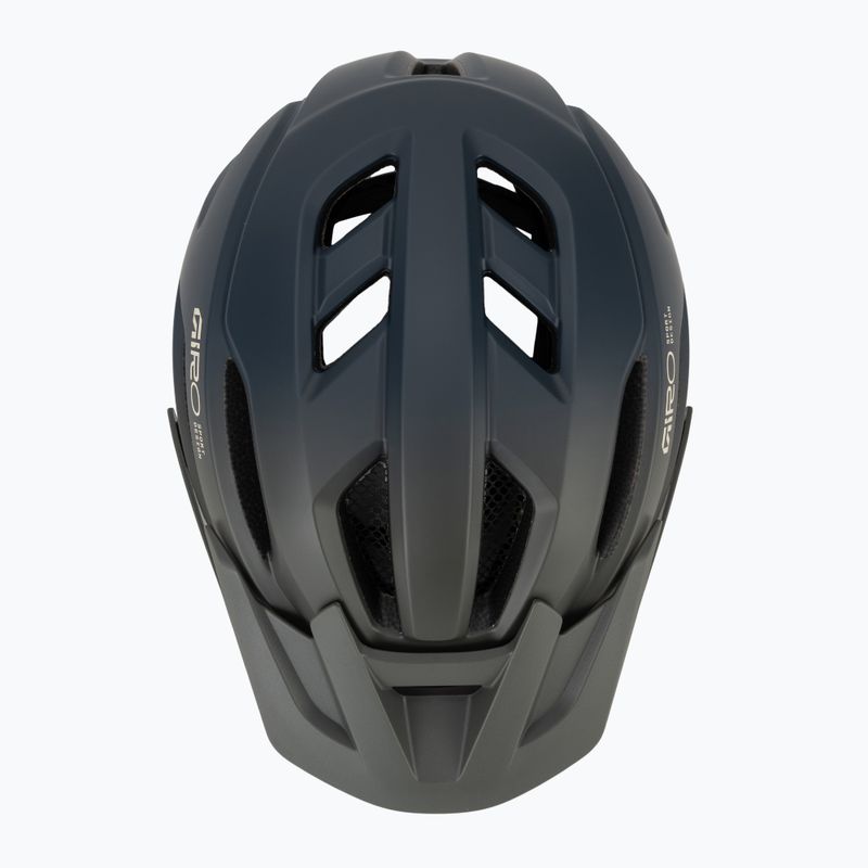 Gyermek kerékpáros sisak Giro Fixture II matte dark sage/sapphire fade 6