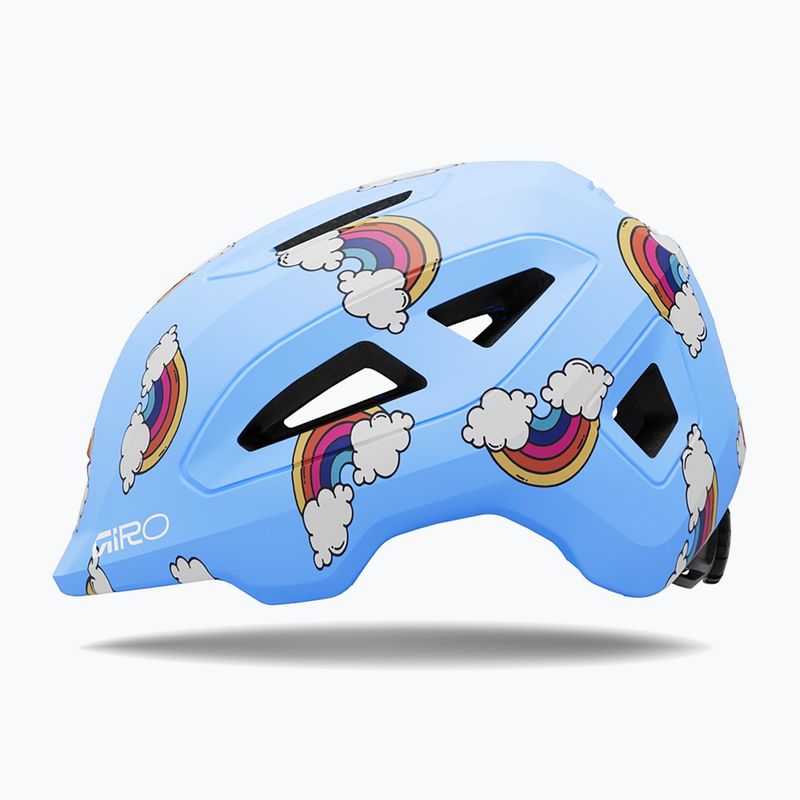 Giro Scamp gyermek kerékpáros sisak II matte multi rainbow 2