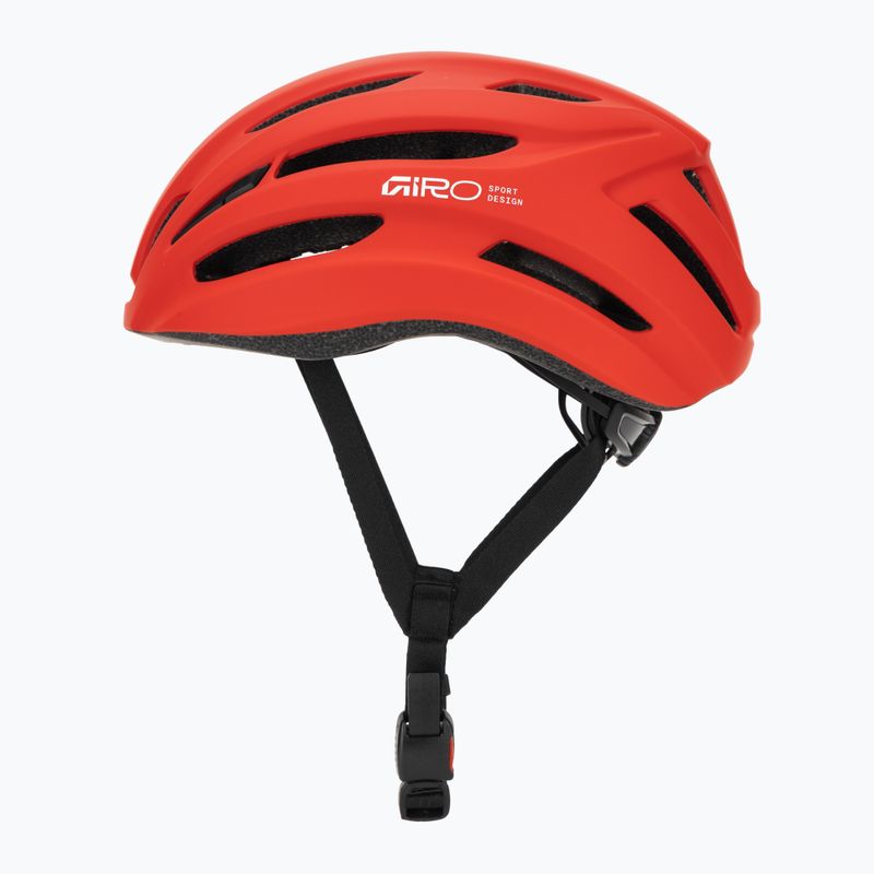Giro Isode II matt lángvörös kerékpáros sisak 3