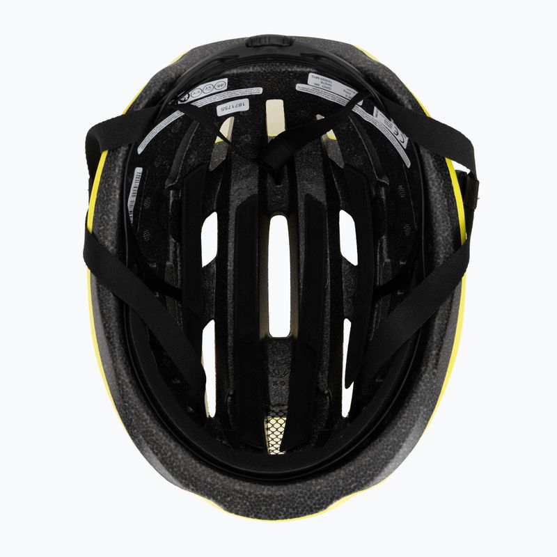 Kerékpáros sisak Giro Isode II gloss hi viz yellow 5