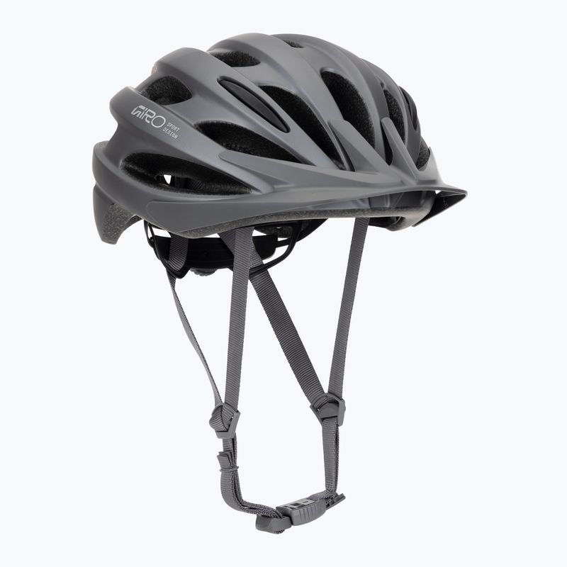 Kerékpáros sisak Giro Revel 2026 matte titanium/white