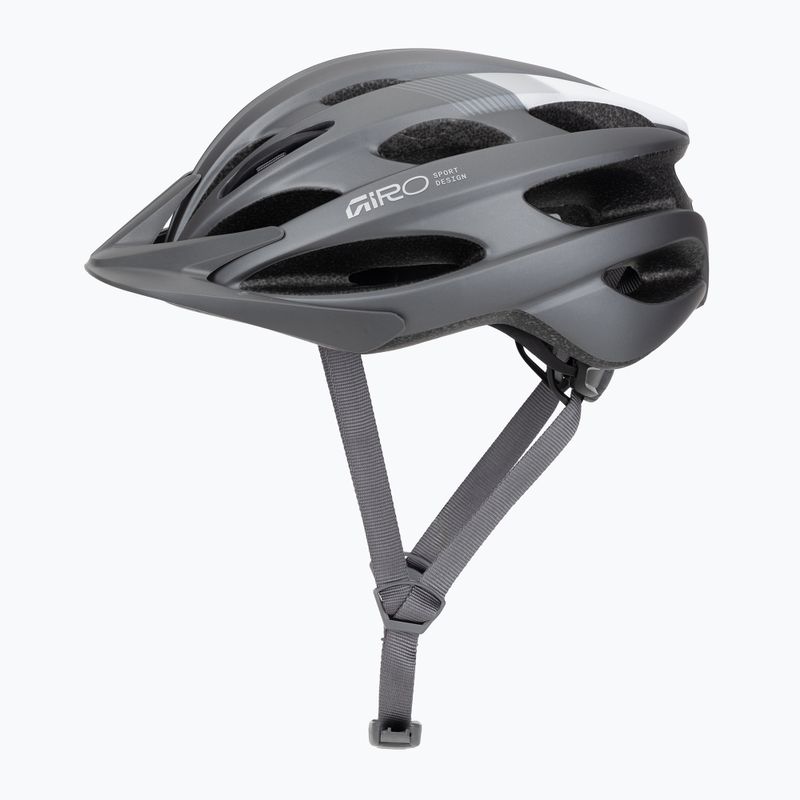 Kerékpáros sisak Giro Revel 2026 matte titanium/white 3