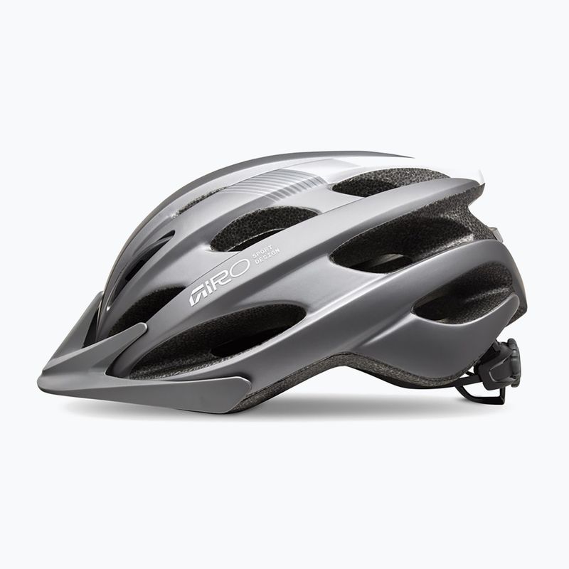 Kerékpáros sisak Giro Revel 2026 matte titanium/white 2