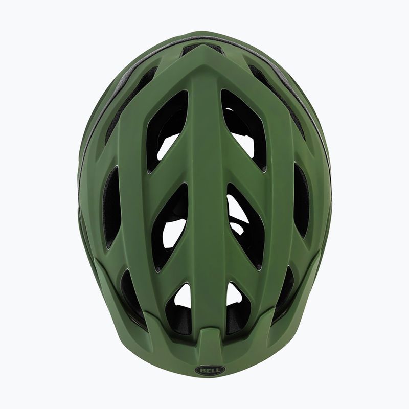 Kerékpáros sisak Bell Cadence solid olive green 6