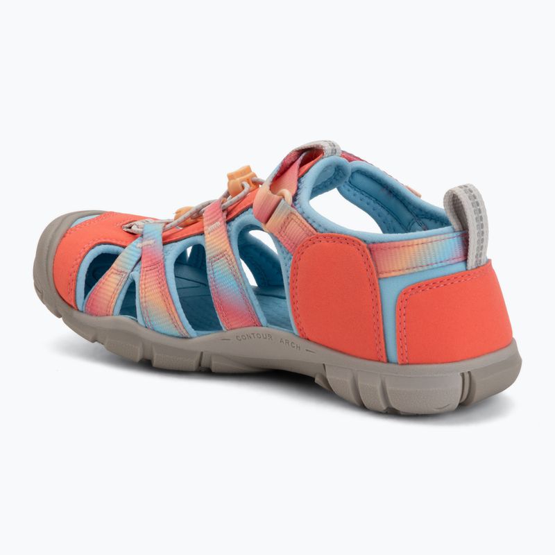 Gyerek szandálok KEEN Seacamp II CNX ombre pink lemonade 3