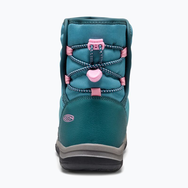Hótaposó KEEN Puffrider Wp brittany blue/cashmere rose 4