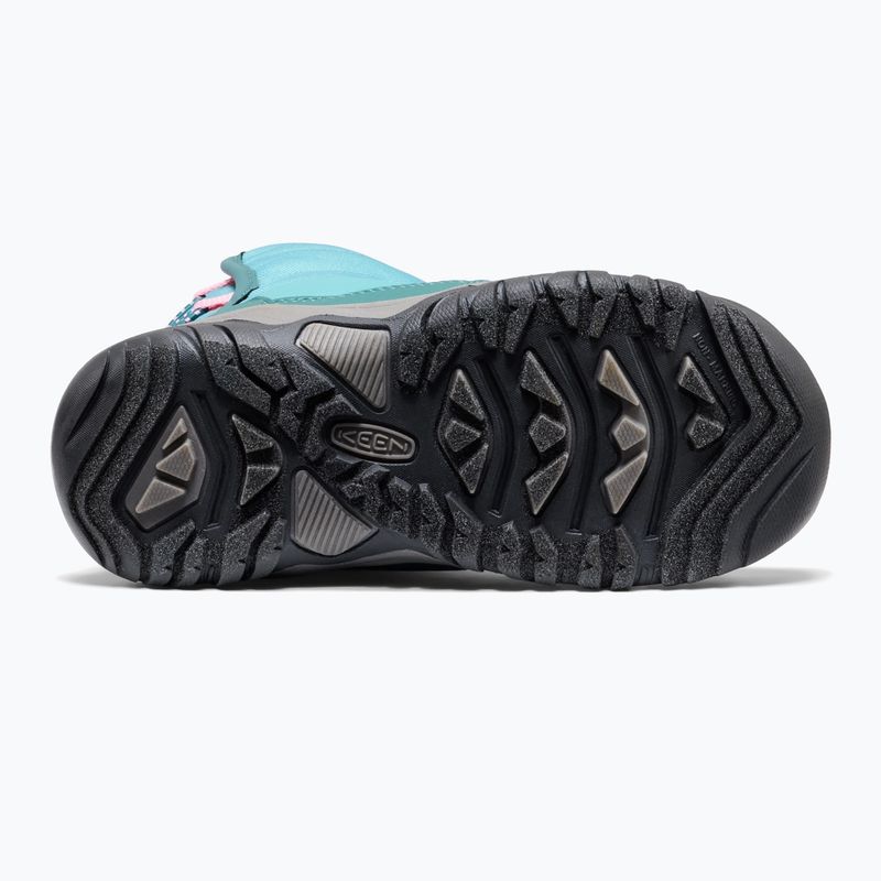 Hótaposó KEEN Puffrider Wp brittany blue/cashmere rose 5