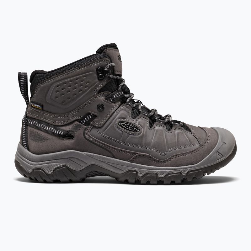 Férfi túracipők KEEN Targhee IV Mid Wp magnet/black