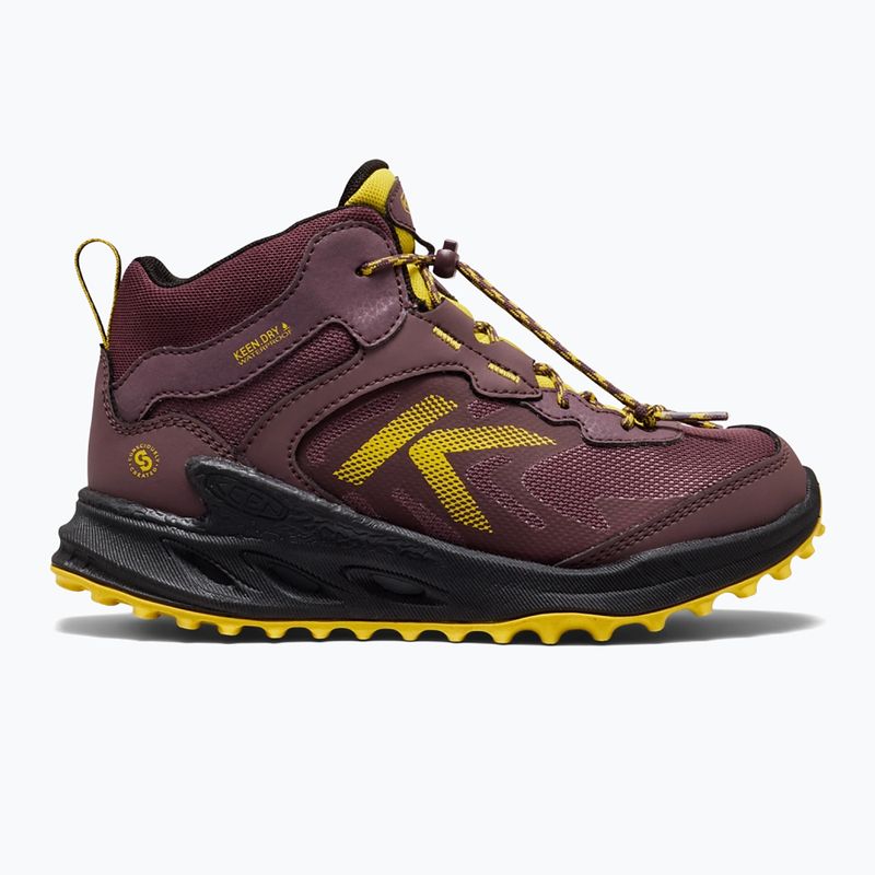 Gyermek túracipők KEEN Zionic Mid Wp huckleberry/mango mint 2