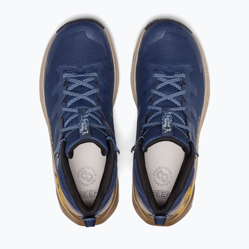Férfi túracipők KEEN Targhee Apex Mid Wp naval academy/symphonic susnset 5
