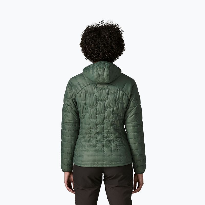 Női bélelt kabát Patagonia Micro Puff Hoody canopy green 2