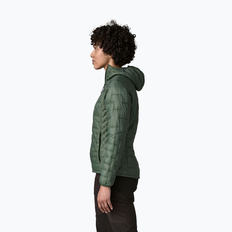 Női bélelt kabát Patagonia Micro Puff Hoody canopy green 3
