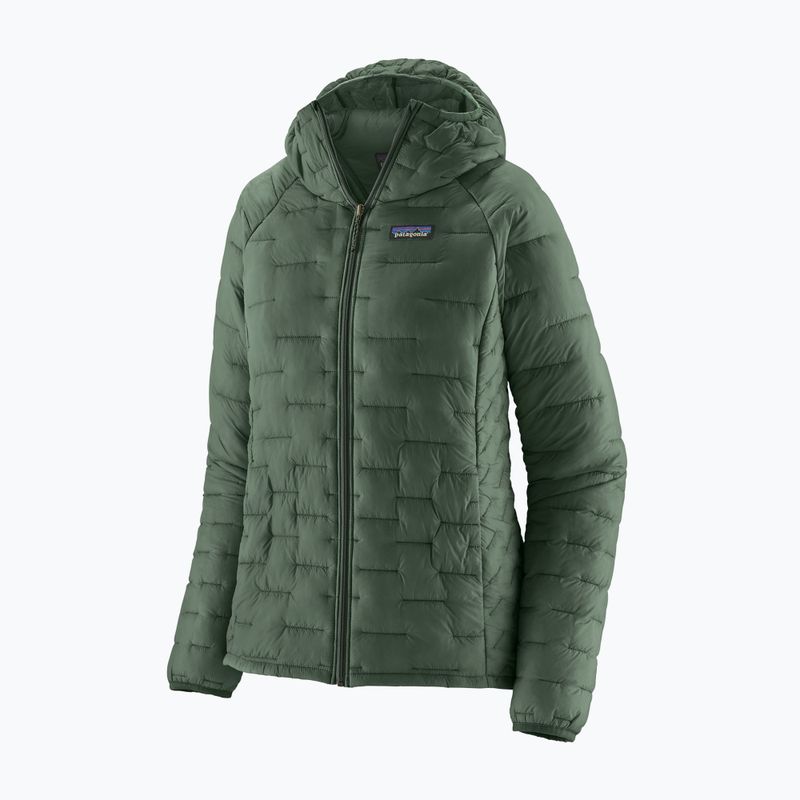 Női bélelt kabát Patagonia Micro Puff Hoody canopy green 5