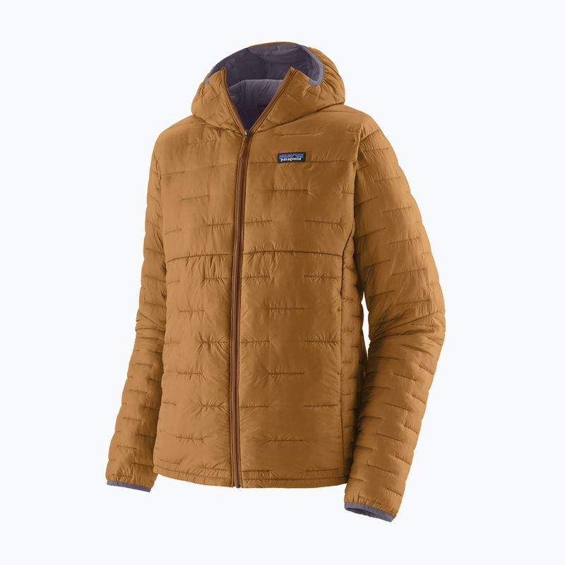 Férfi bélelt kabát Patagonia Micro Puff Hoody cinnamon brown 2