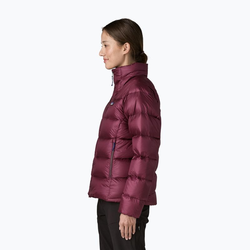 Női pehelykabát Patagonia Fitz Roy Down berry fig 3