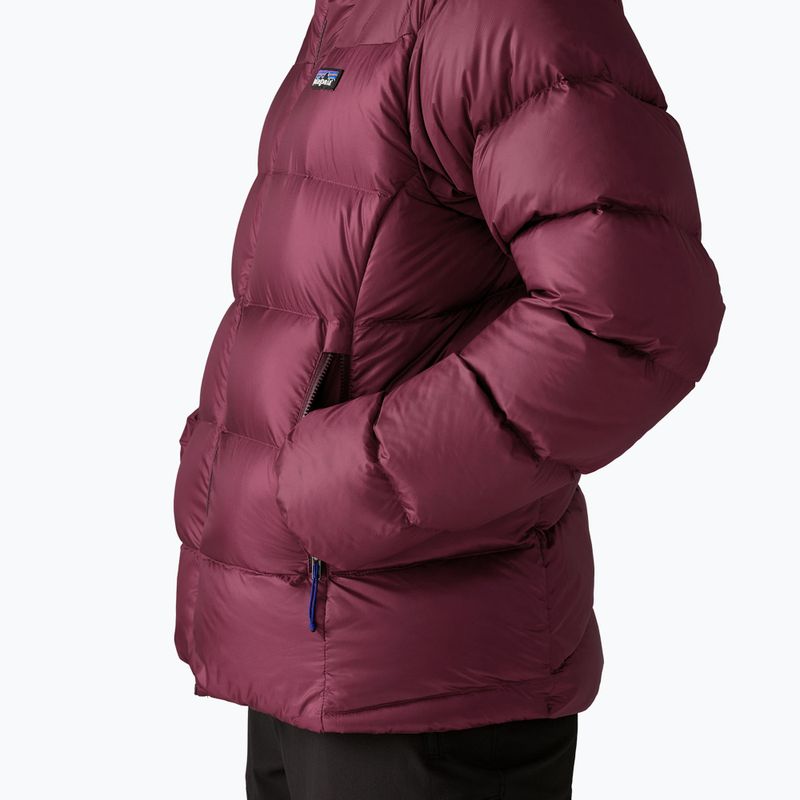 Női pehelykabát Patagonia Fitz Roy Down berry fig 5