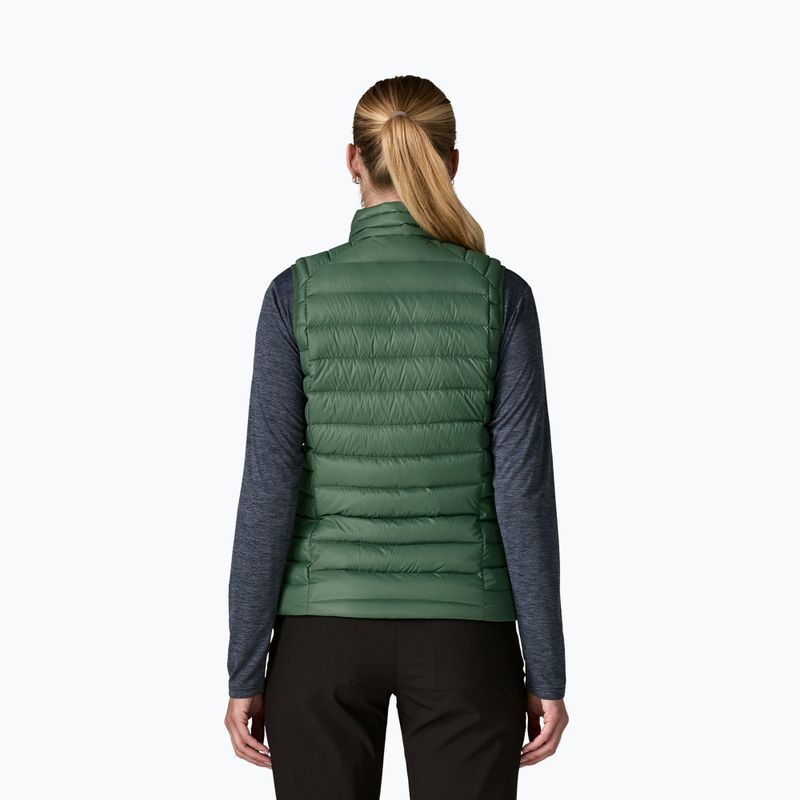 Női ujjatlan Patagonia Down Sweater canopy green 2