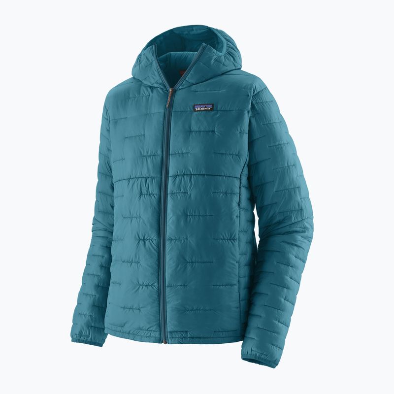 Férfi bélelt kabát Patagonia Micro Puff Hoody glacial blue 2