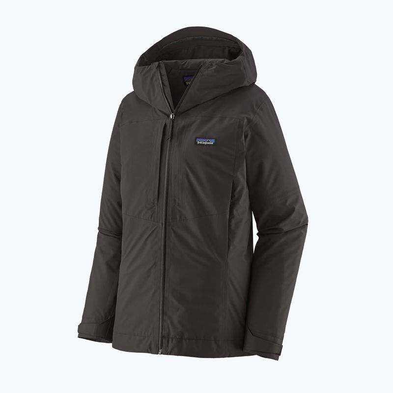 Női esőkabát Patagonia Insulated Boulder Fork Rain black 2