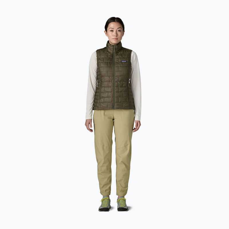Női ujjatlan Patagonia Nano Puff basin green 2