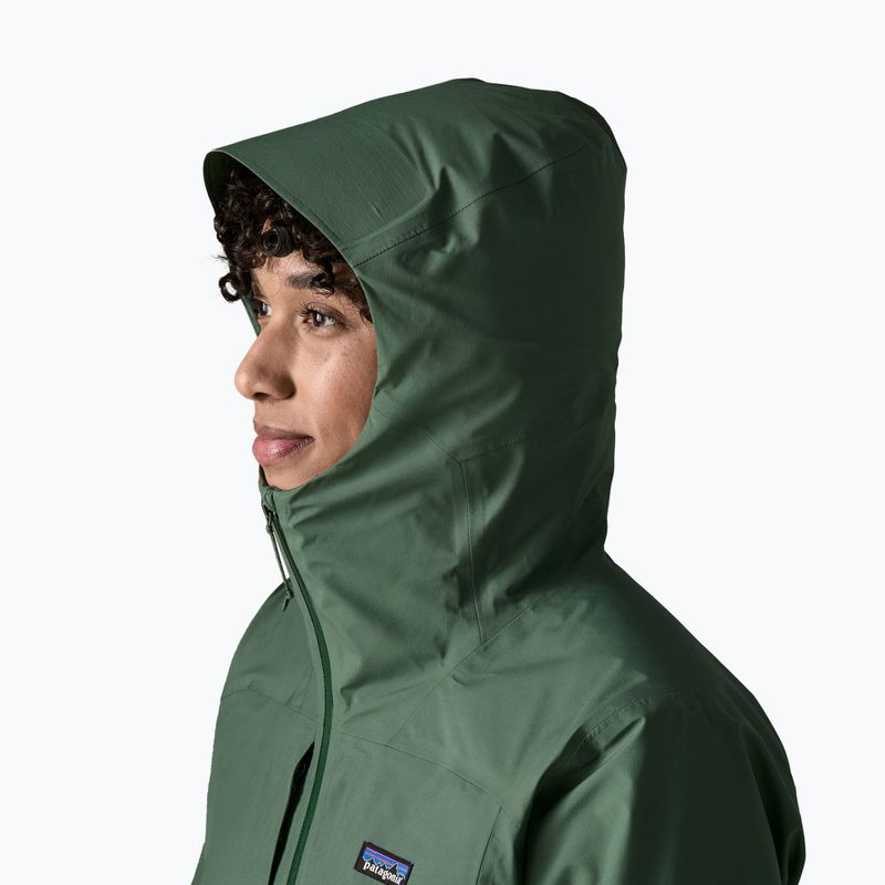 Női esőkabát Patagonia Insulated Boulder Fork Rain canopy green 4
