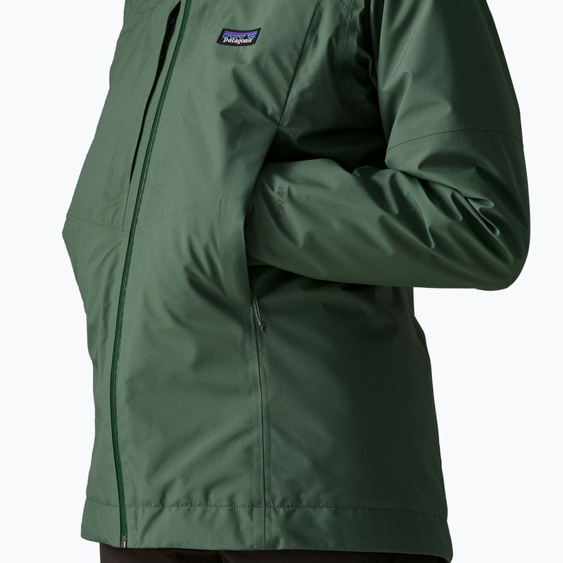 Női esőkabát Patagonia Insulated Boulder Fork Rain canopy green 5