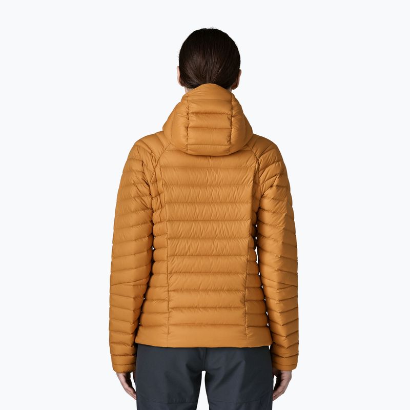 Női pehelykabát Patagonia Down Sweater Hoody cinnamon brown 3