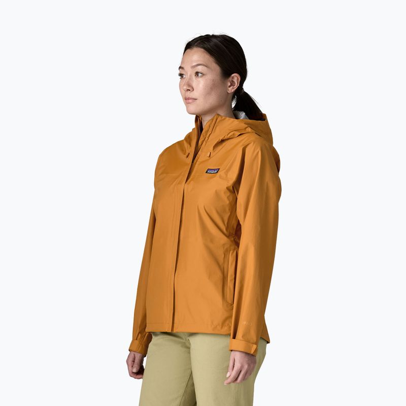 Női esőkabát Patagonia Torrentshell 3L Rain cinnamon brown 3