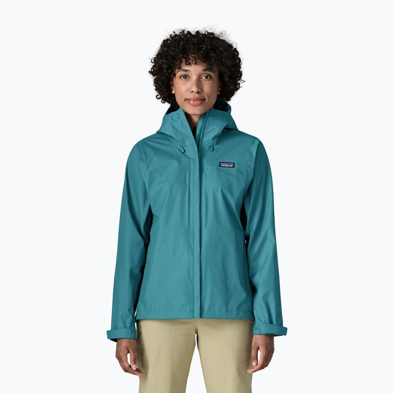 Női esőkabát Patagonia Torrentshell 3L Rain glacial glue