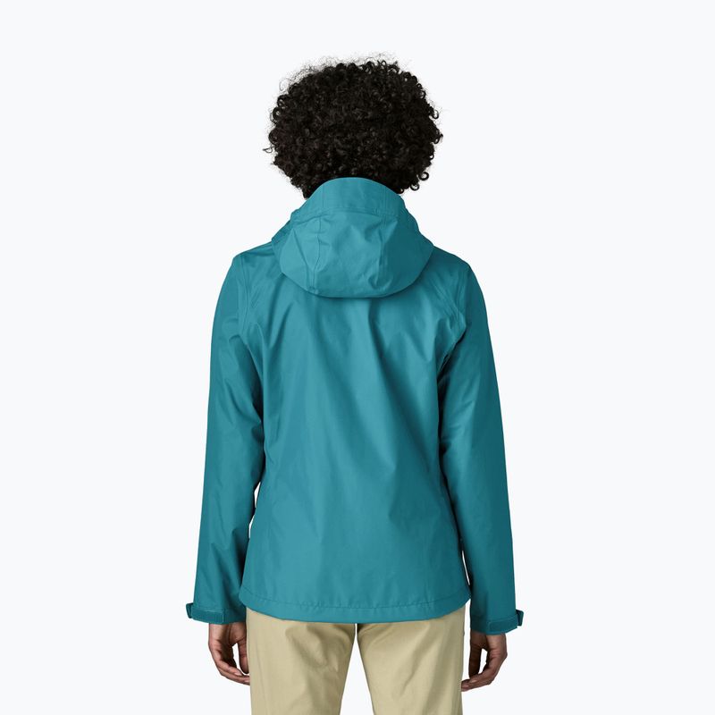 Női esőkabát Patagonia Torrentshell 3L Rain glacial glue 2