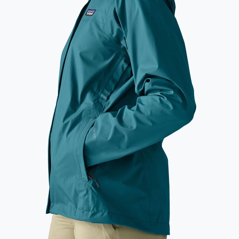 Női esőkabát Patagonia Torrentshell 3L Rain glacial glue 5