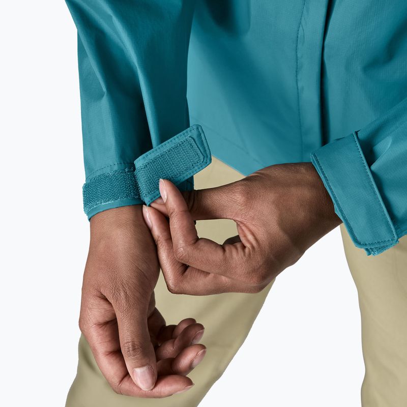 Női esőkabát Patagonia Torrentshell 3L Rain glacial glue 6