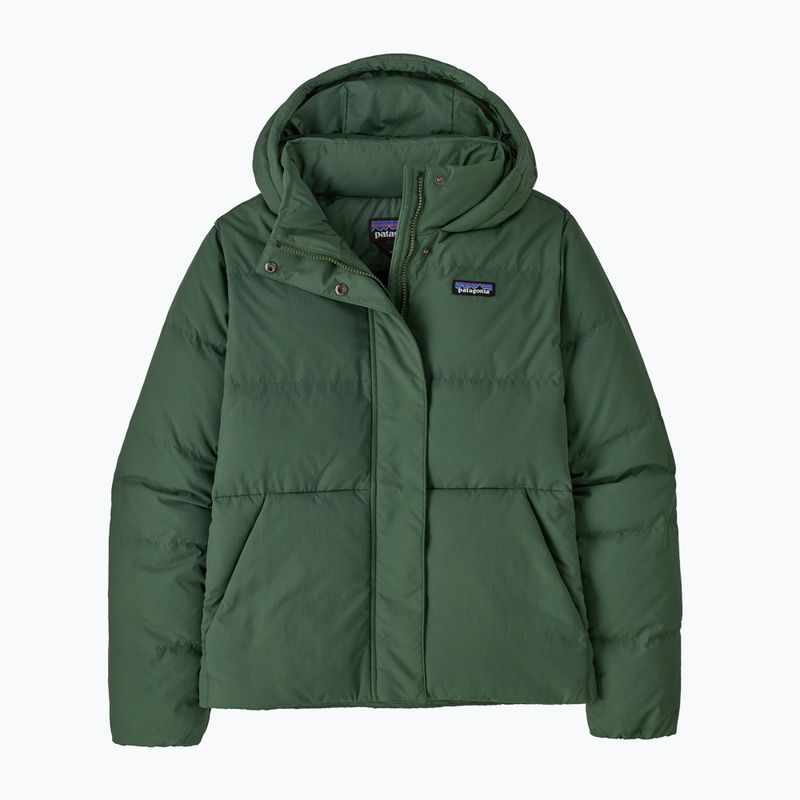 Női pehelykabát Patagonia Sisar Down Hoody canopy green 5