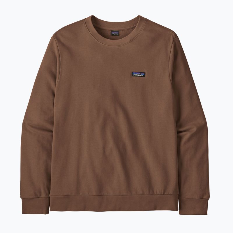 Férfi pulóver Patagonia Daily Crew berm brown