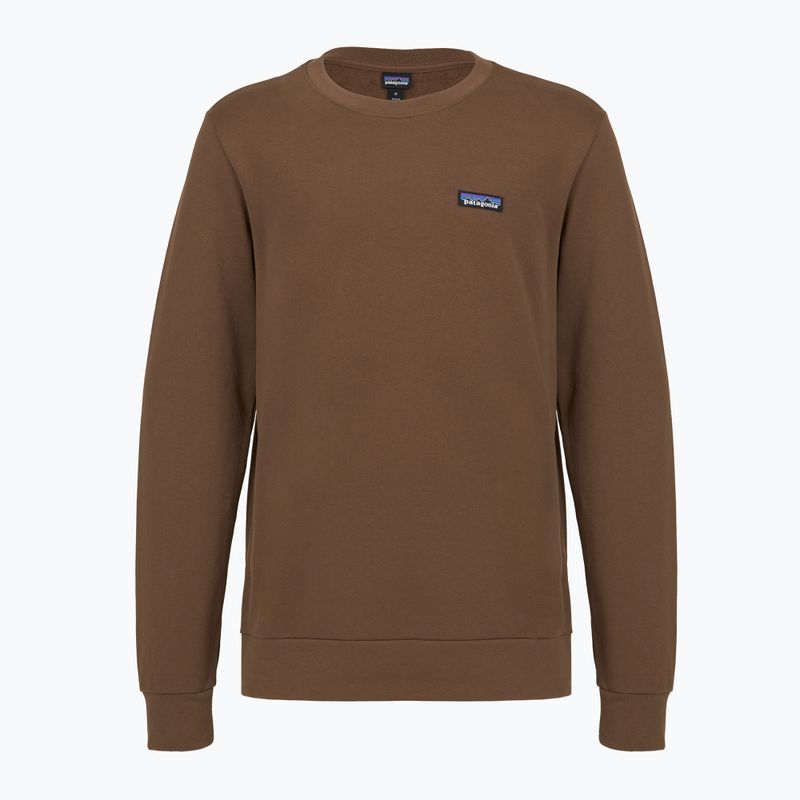 Férfi pulóver Patagonia Daily Crew berm brown