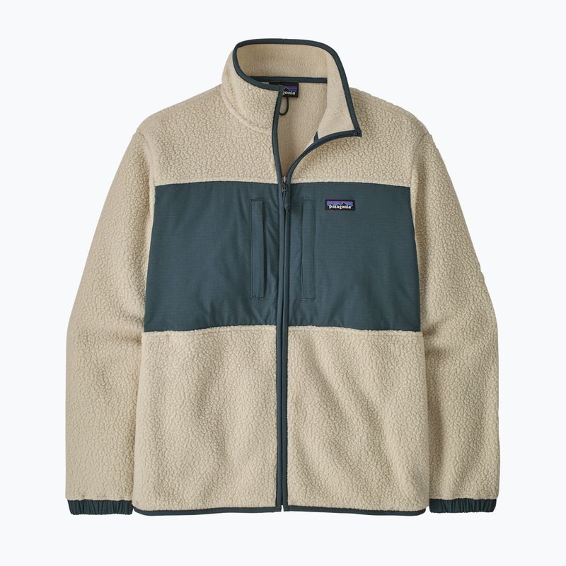 Férfi polár pulóver Patagonia Retro Pile Patch pelican 7