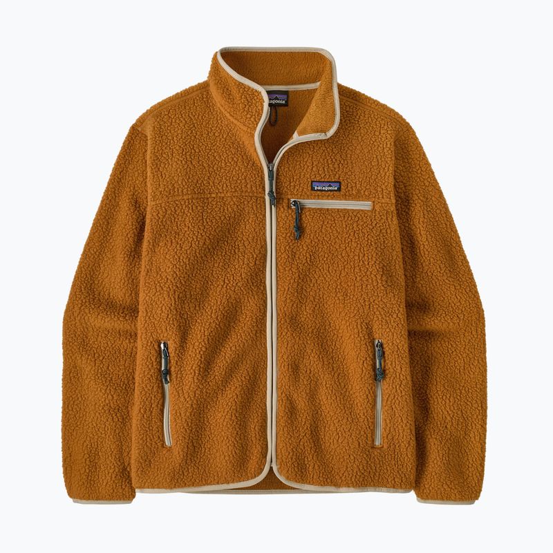 Férfi polár pulóver Patagonia Retro Pile cinnamon brown 5