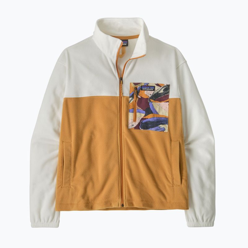 Női polár pulóver Patagonia Micro D Patch Pocket dried mango