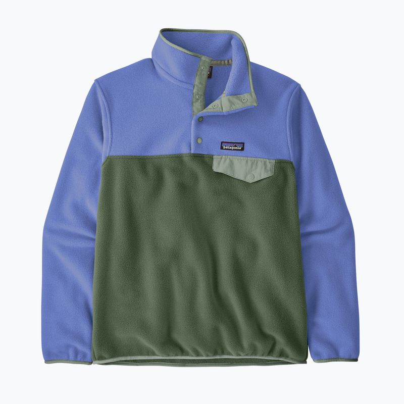 Női polár pulóver Patagonia Lightweight Synchilla Snap-T Pullover canopy green 7