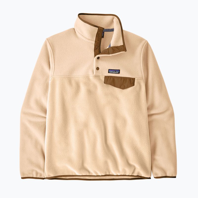 Női polár pulóver Patagonia Lightweight Synchilla Snap-T Pullover natural 5