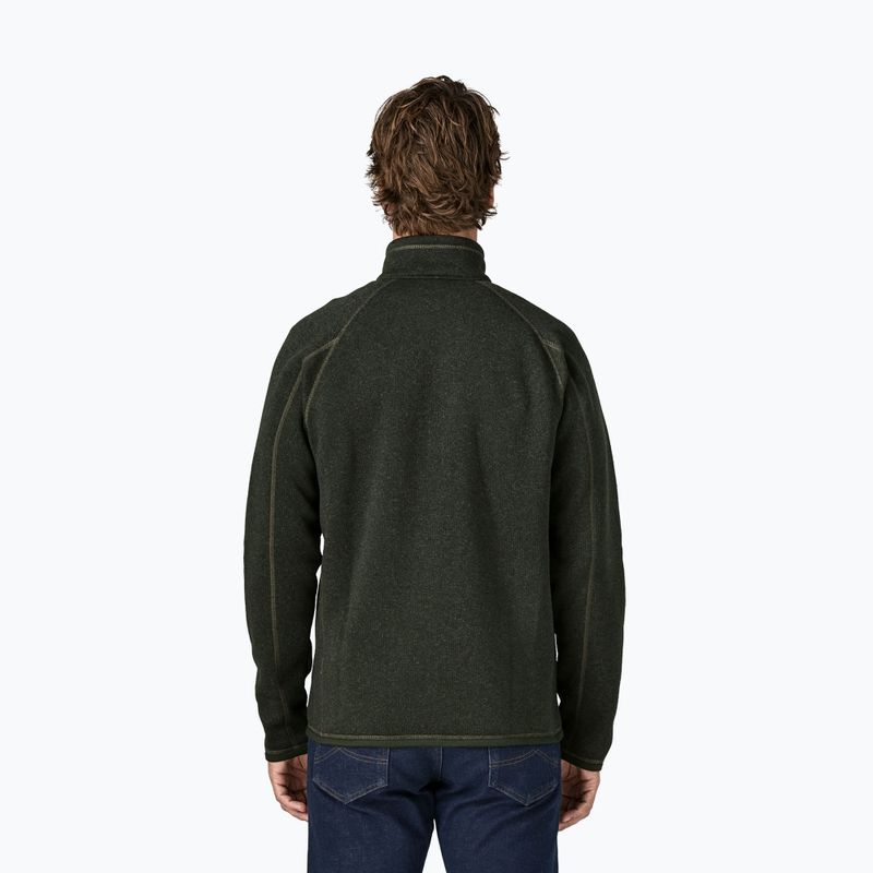 Férfi trekking pulóver Patagonia Better Sweater Fleece old growth green 2