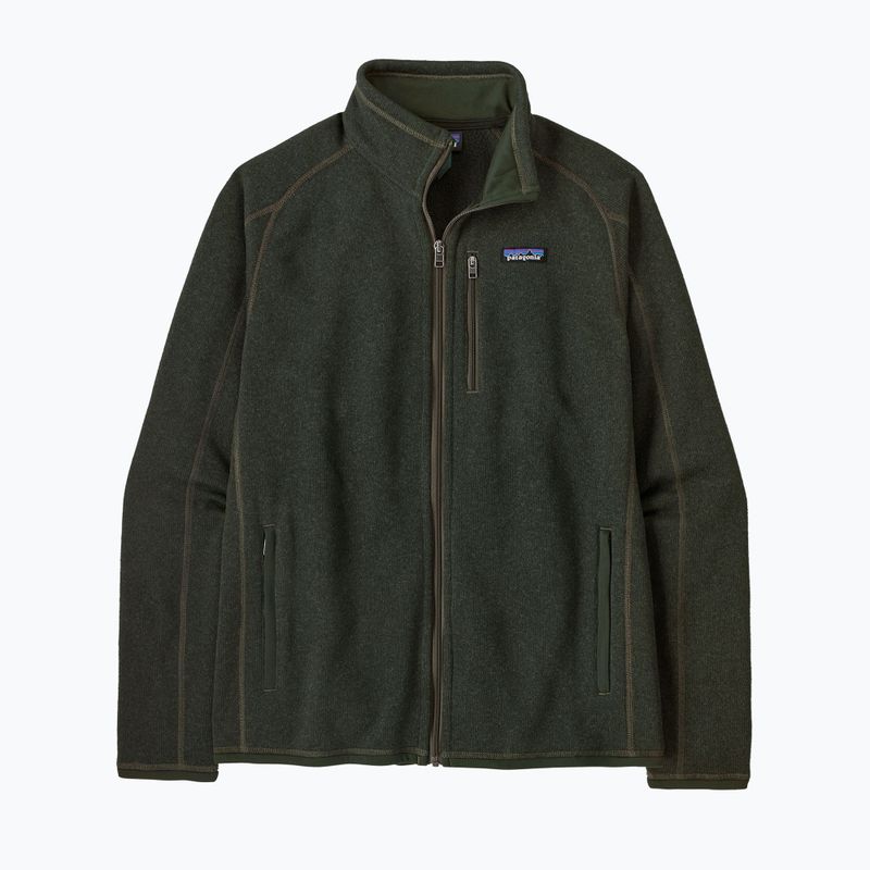 Férfi trekking pulóver Patagonia Better Sweater Fleece old growth green 8