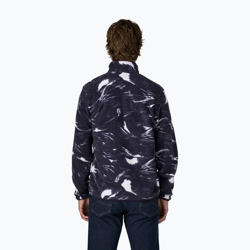 Férfi polár pulóver Patagonia Lightweight Synchilla Snap-T Pullover polar breeze: sunken blue 2