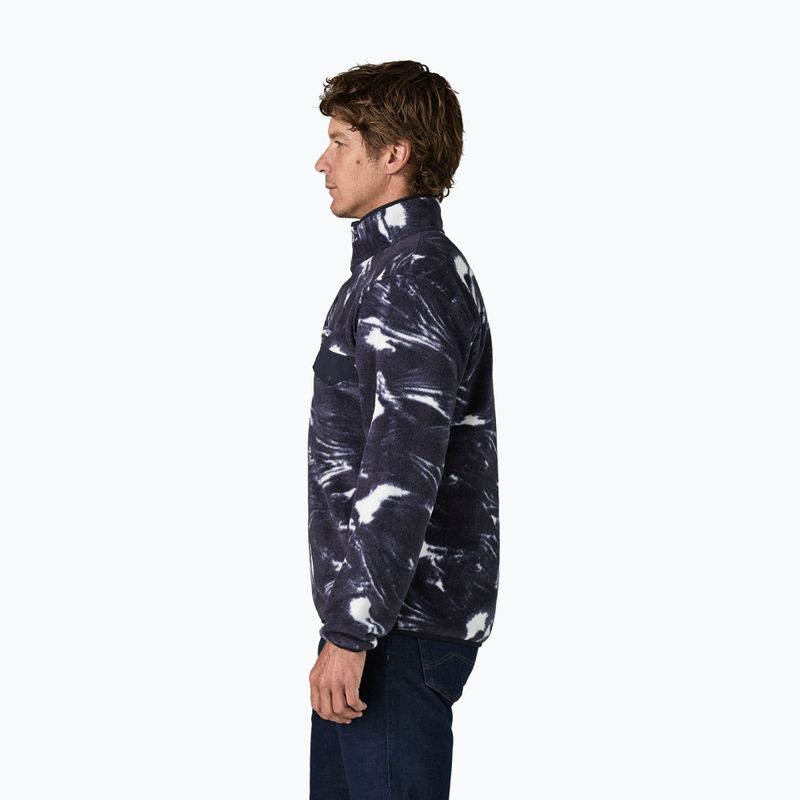 Férfi polár pulóver Patagonia Lightweight Synchilla Snap-T Pullover polar breeze: sunken blue 3