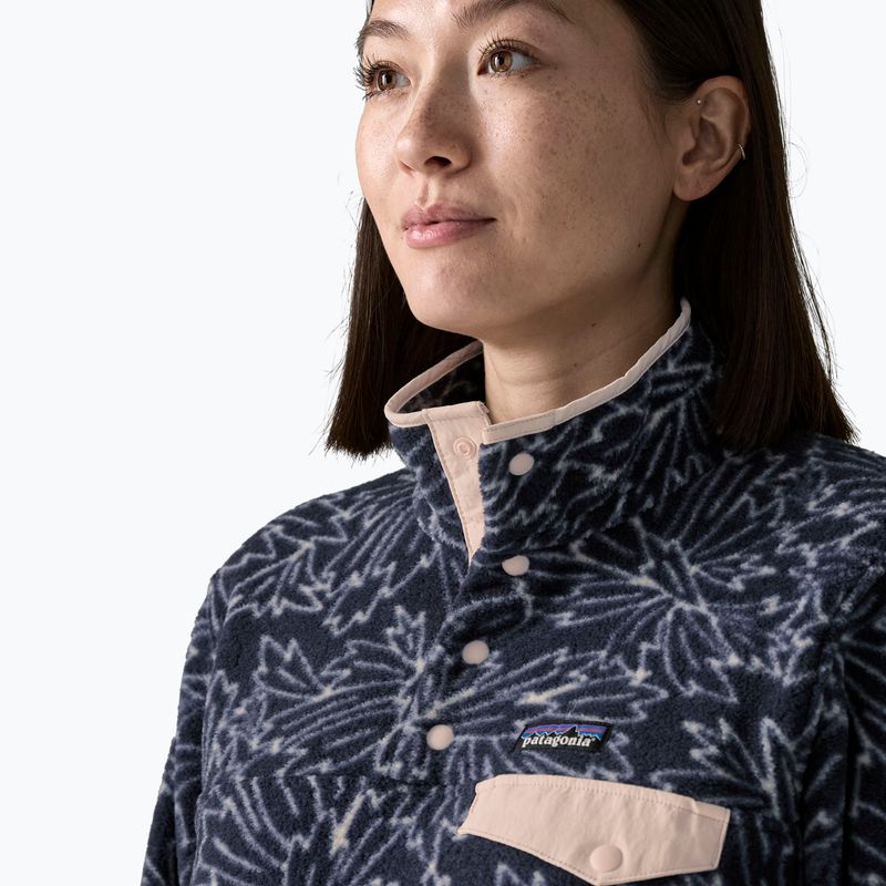 Női polár pulóver Patagonia Lightweight Synchilla Snap-T Pullover smudge: smolder blue 3