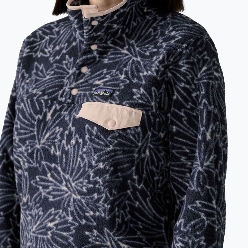 Női polár pulóver Patagonia Lightweight Synchilla Snap-T Pullover smudge: smolder blue 4