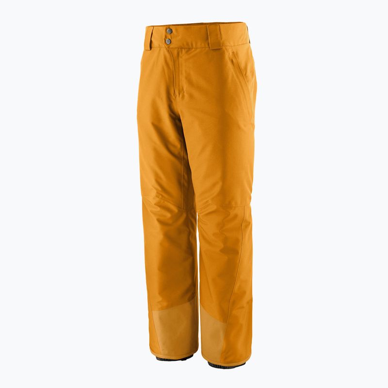 Férfi sínadrág Patagonia Insulated Powder Town - Regular cinnamon brown
