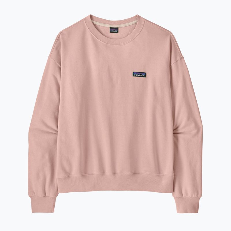 Női pulóver Patagonia Daily Crew pink frost