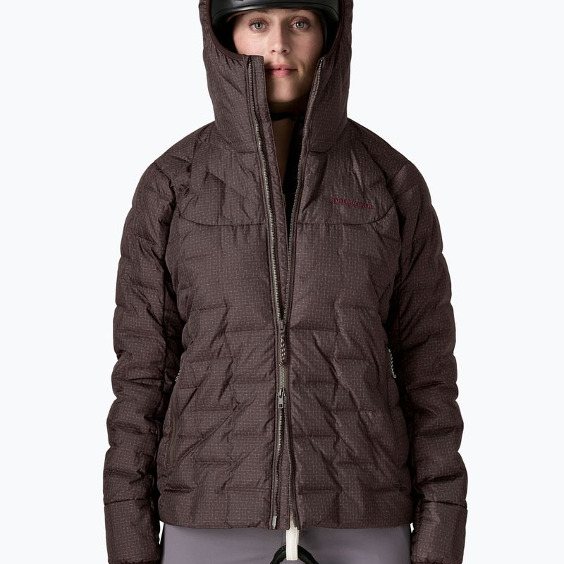 Női bélelt kabát Patagonia Durable Down Hoody den brown 5